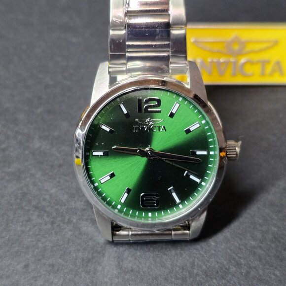 Invicta Celestial Men's Watch - 43mm, Green, Silver, Steel (48494) - Picture 2 of 14
